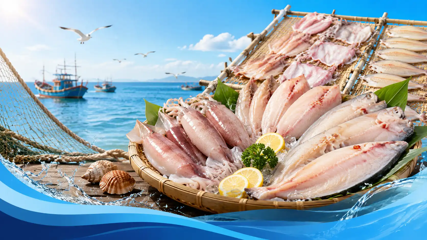 Hải sản 1 nắng