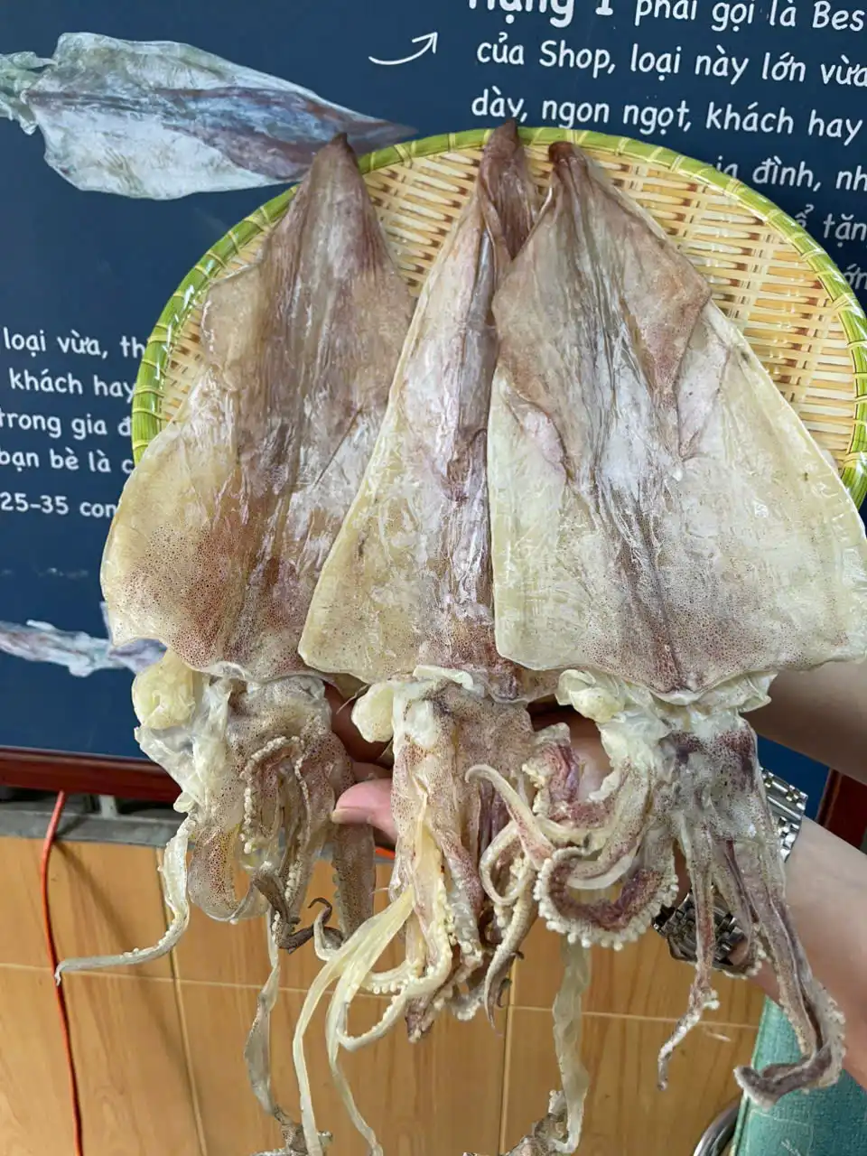Mực khô Hạng Vip (7-10con)