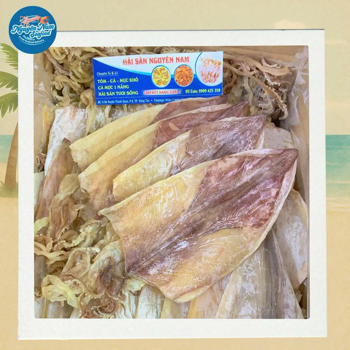 Mực khô Hạng I (12-17 con)