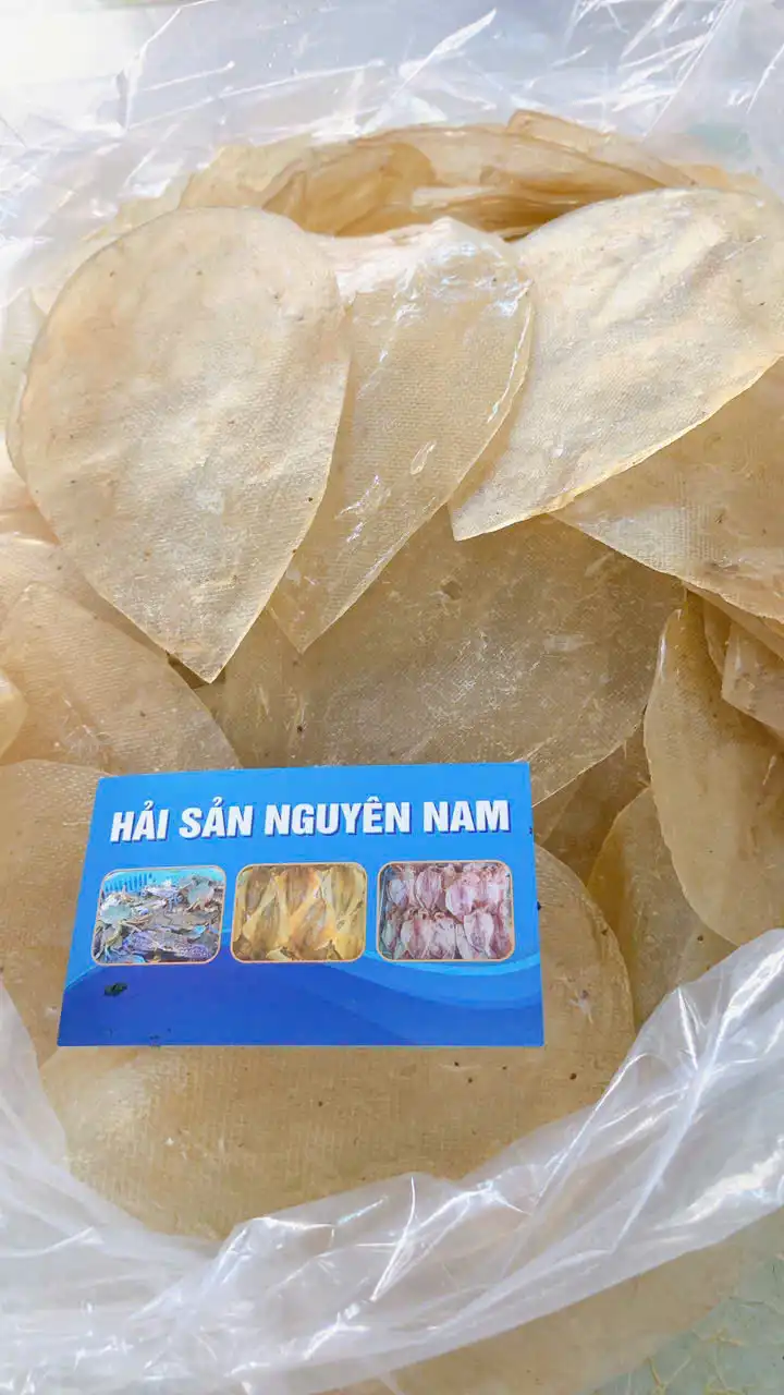 Khô cá bóng ép tràu